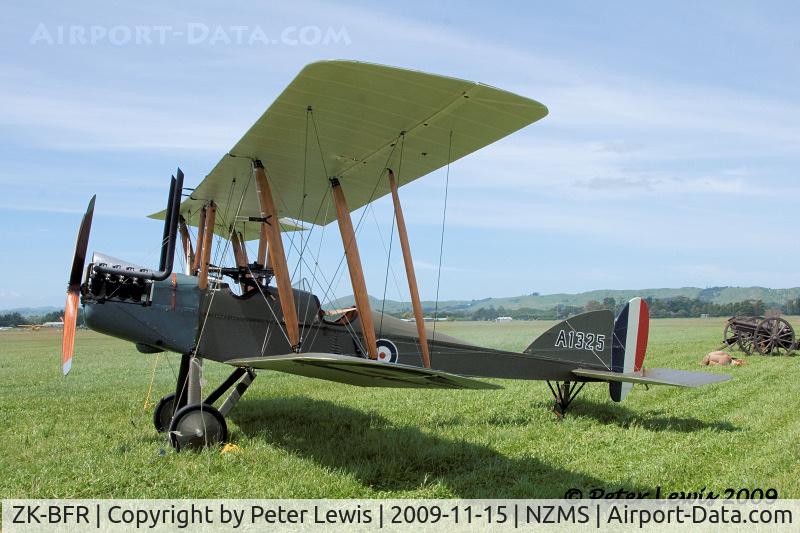 ZK-BFR, 1917 Royal Aircraft Factory BE-2f C/N A1325, The Vintage Aviator Ltd., Wellington