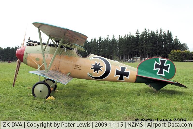 ZK-DVA, 2009 Albatros D-Va-1 Replica C/N 8258, The Vintage Aviator Ltd., Wellington