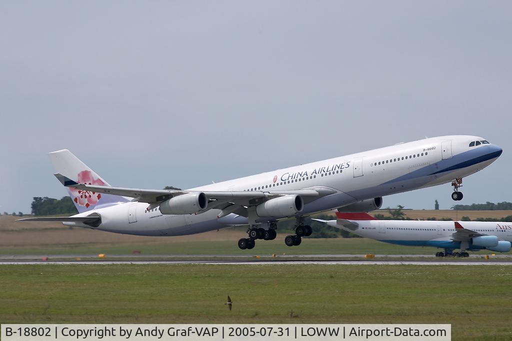 B-18802, 2001 Airbus A340-313X C/N 406, China Airlines A340-300