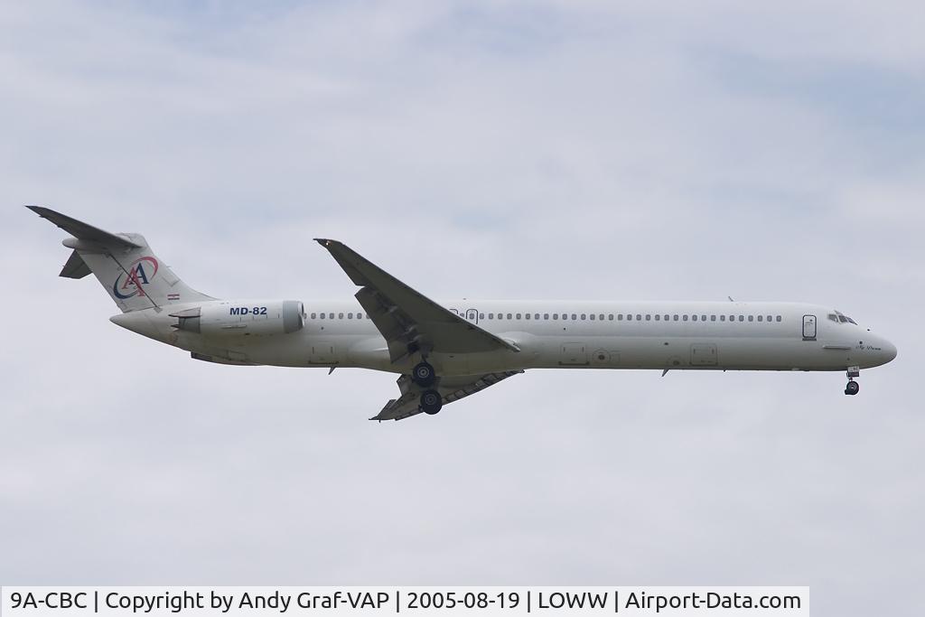 9A-CBC, 1982 McDonnell Douglas MD-82 (DC-9-82) C/N 49143, MD80