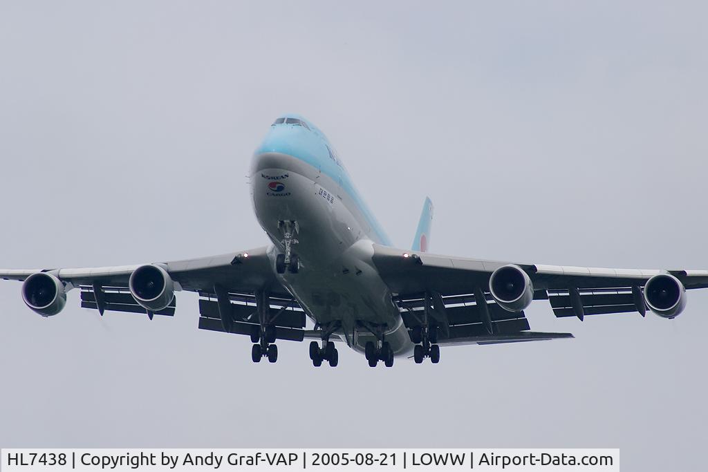HL7438, 2003 Boeing 747-4B5ERF C/N 33515, Korena Air Cargo 747-400