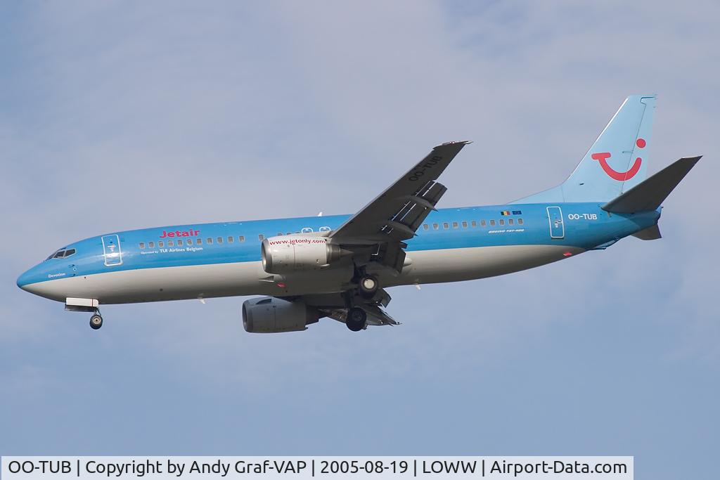 OO-TUB, 1994 Boeing 737-4K5 C/N 27831, Jetair 737-400