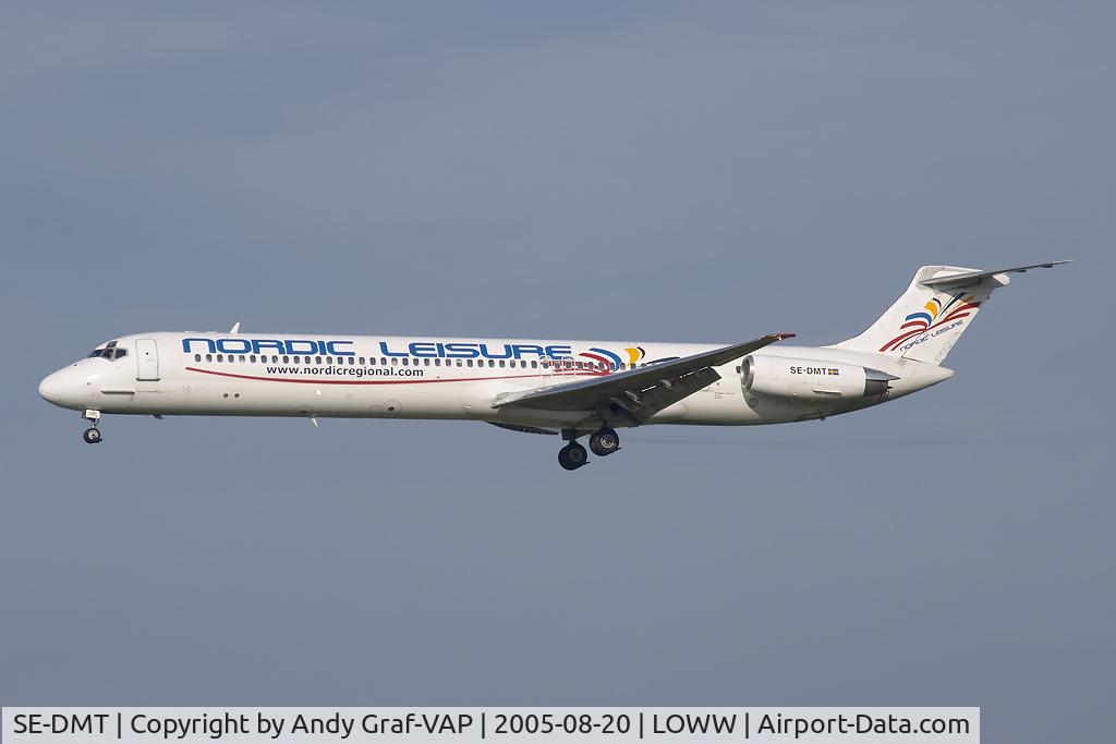 SE-DMT, 1980 McDonnell Douglas MD-81 (DC-9-81) C/N 48003, Nordic Leisure MD80
