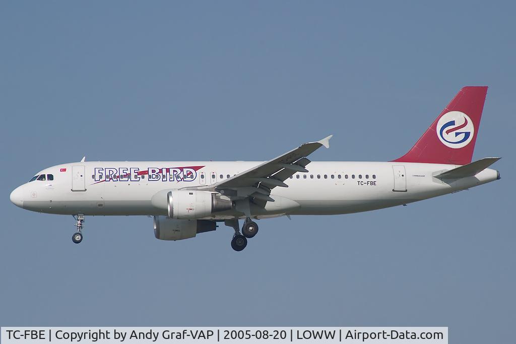 TC-FBE, 1990 Airbus A320-212 C/N 132, Freebird A320