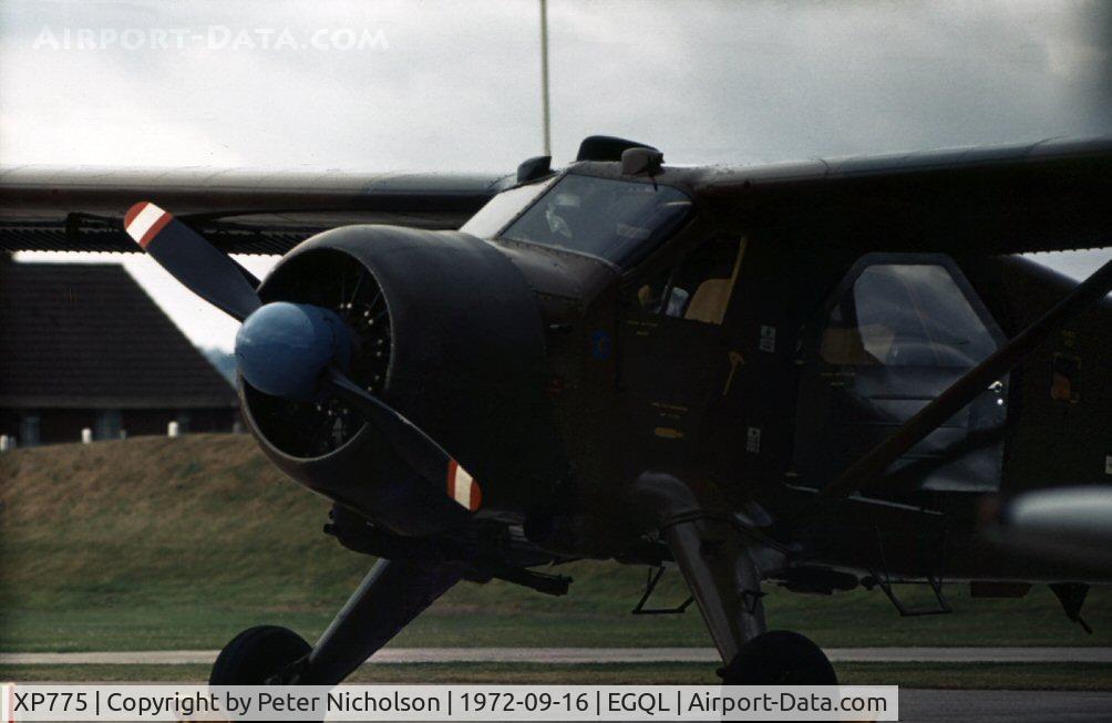 XP775, 1961 De Havilland Canada DHC-2 Beaver AL.1 C/N 1445, Beaver AL.1 of 15 Flight Army Air Corps at the 1972 Leuchars Airshow.