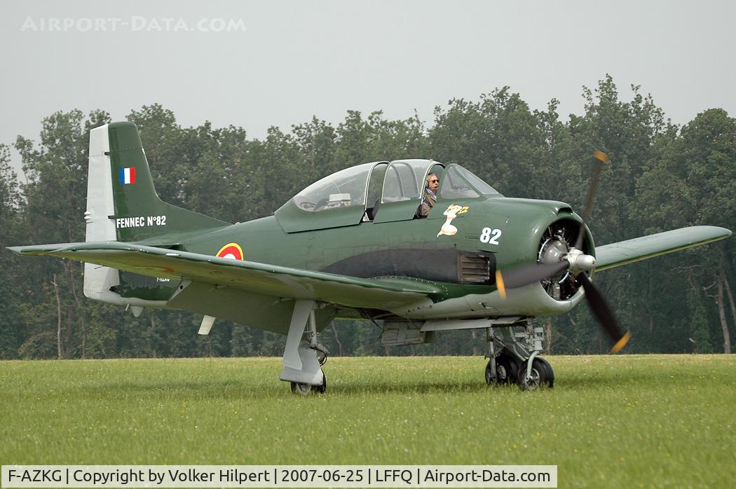 F-AZKG, 1951 North American T-28A Fennec C/N 174-111, at lffq