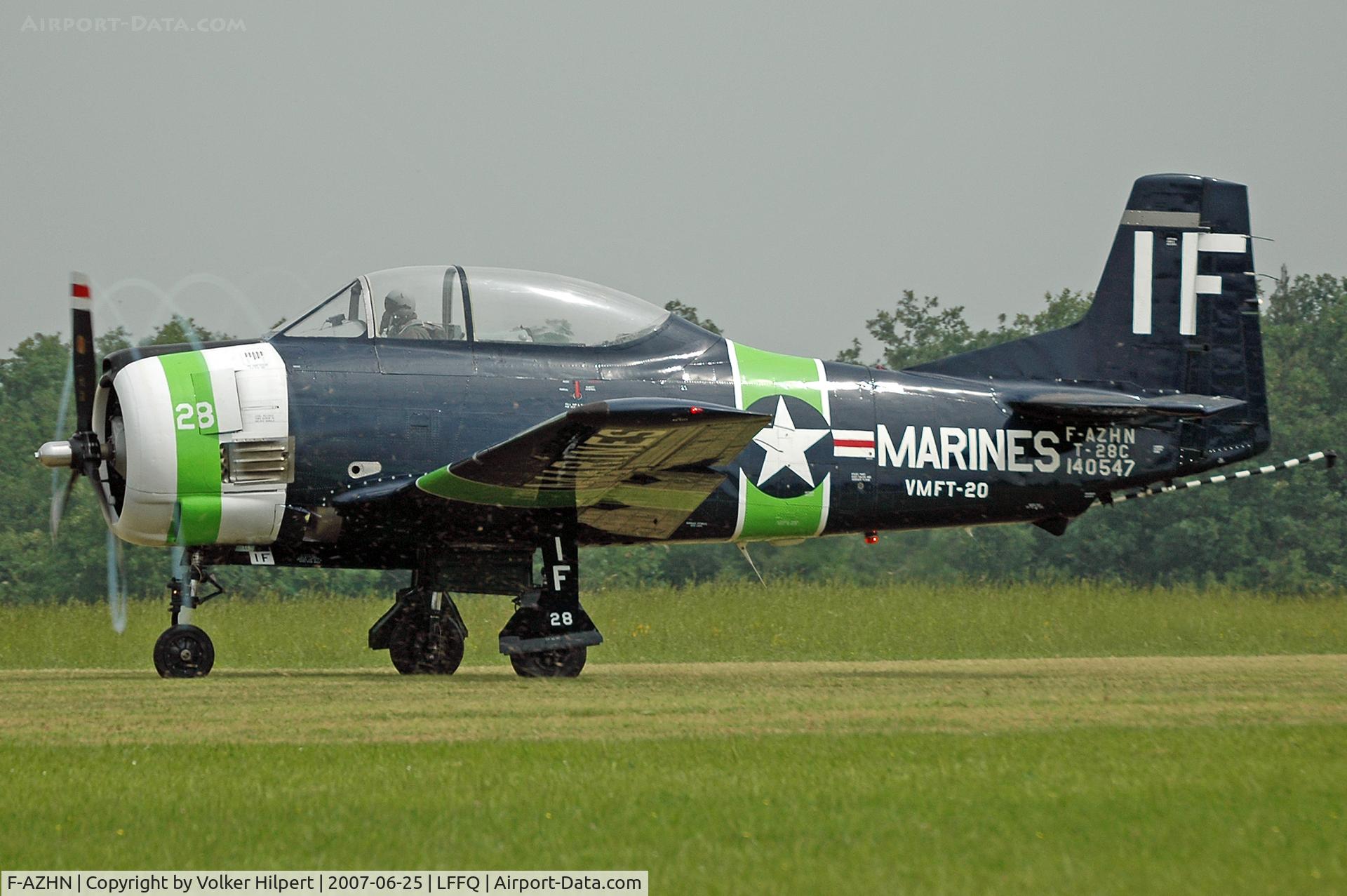 F-AZHN, North American T-28C Trojan Trojan C/N 226-124, at lffq