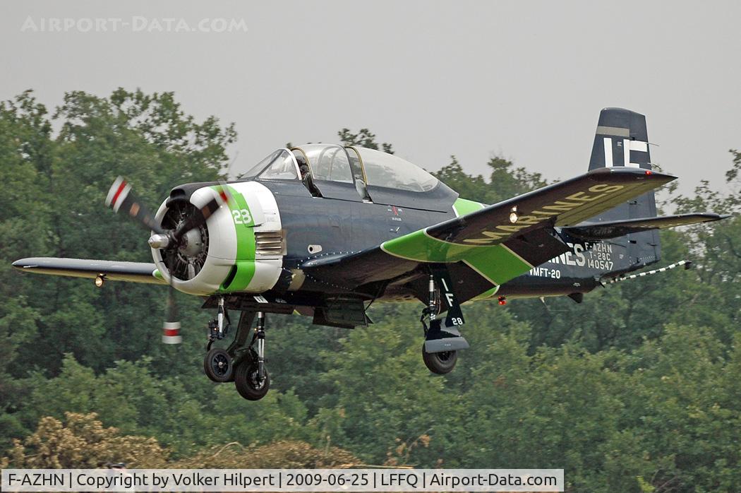 F-AZHN, North American T-28C Trojan Trojan C/N 226-124, at lffq