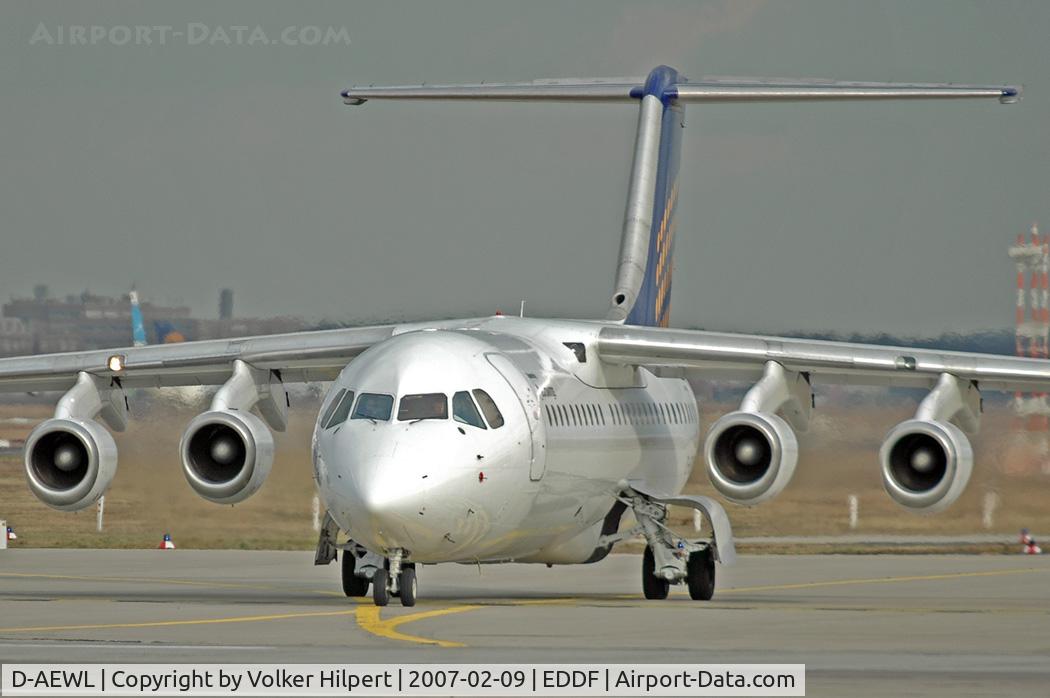 D-AEWL, 1989 British Aerospace BAe.146-300 C/N E3123, at fra