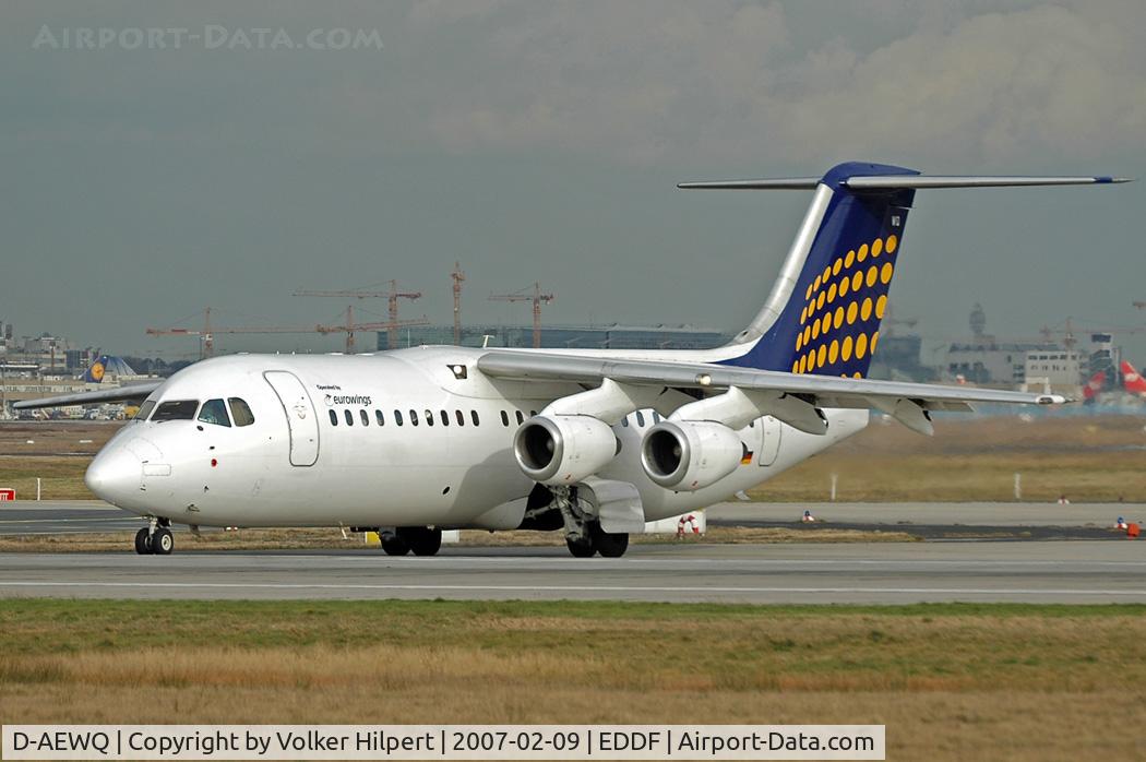 D-AEWQ, 1991 British Aerospace BAe.146-300 C/N E3203, at fra