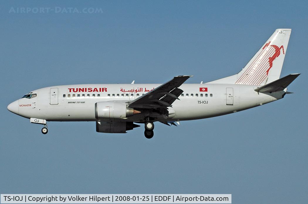TS-IOJ, 1995 Boeing 737-5H3 C/N 27912, at fra