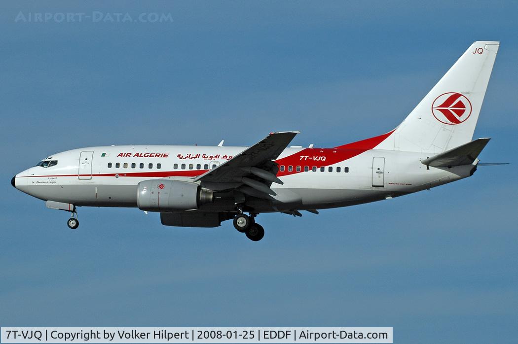 7T-VJQ, 2002 Boeing 737-6D6 C/N 30209, at fra