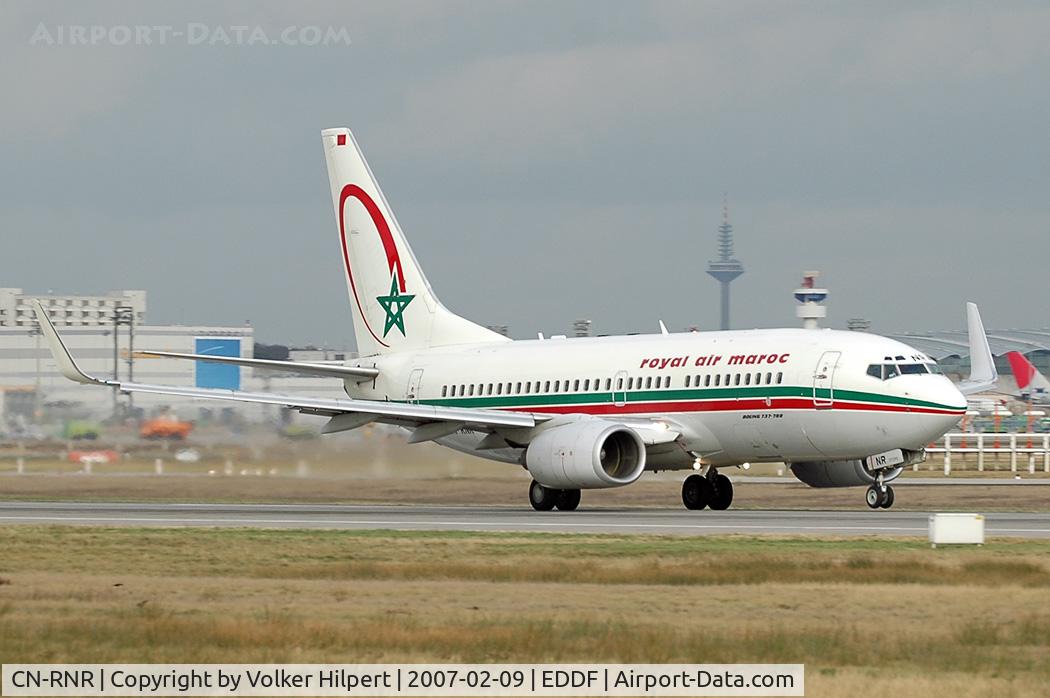 CN-RNR, 2000 Boeing 737-7B6 C/N 28986, Royal Air Maroc