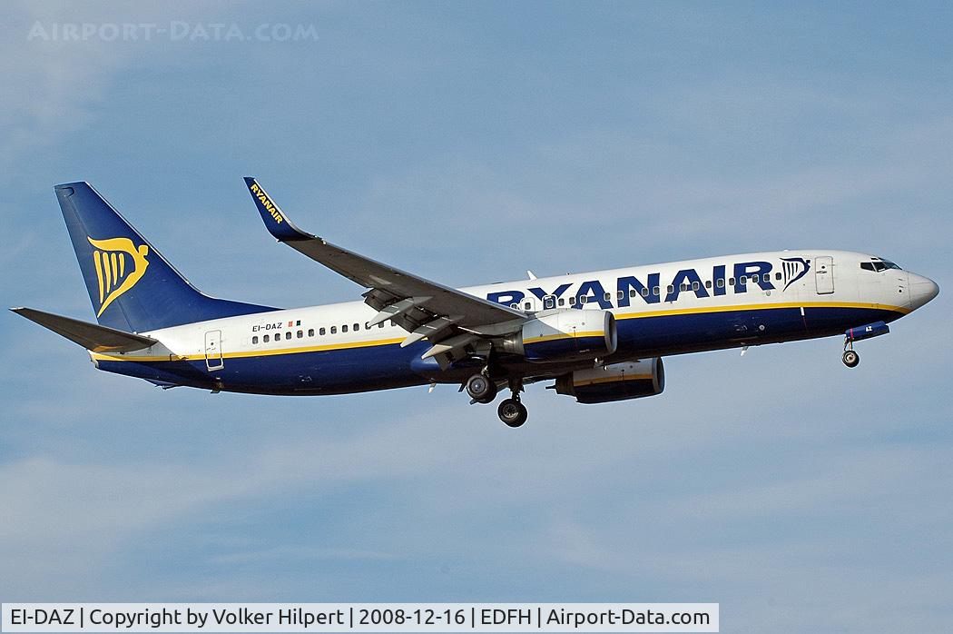 EI-DAZ, 2004 Boeing 737-8AS C/N 33559, Ryanair