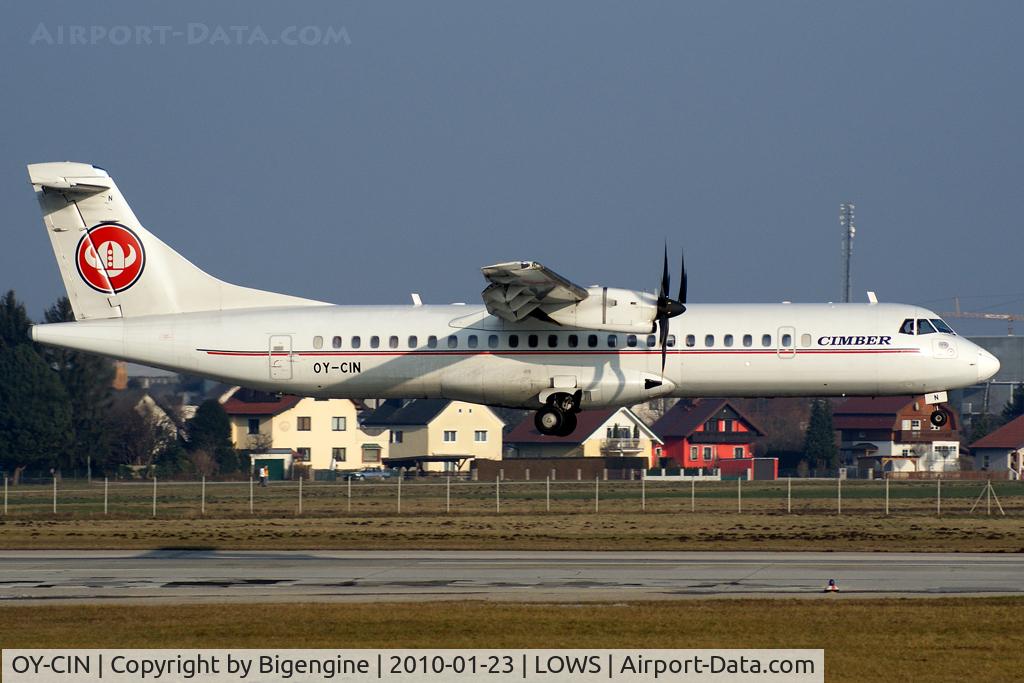 OY-CIN, 1999 ATR 72-212A C/N 568, Cimber air