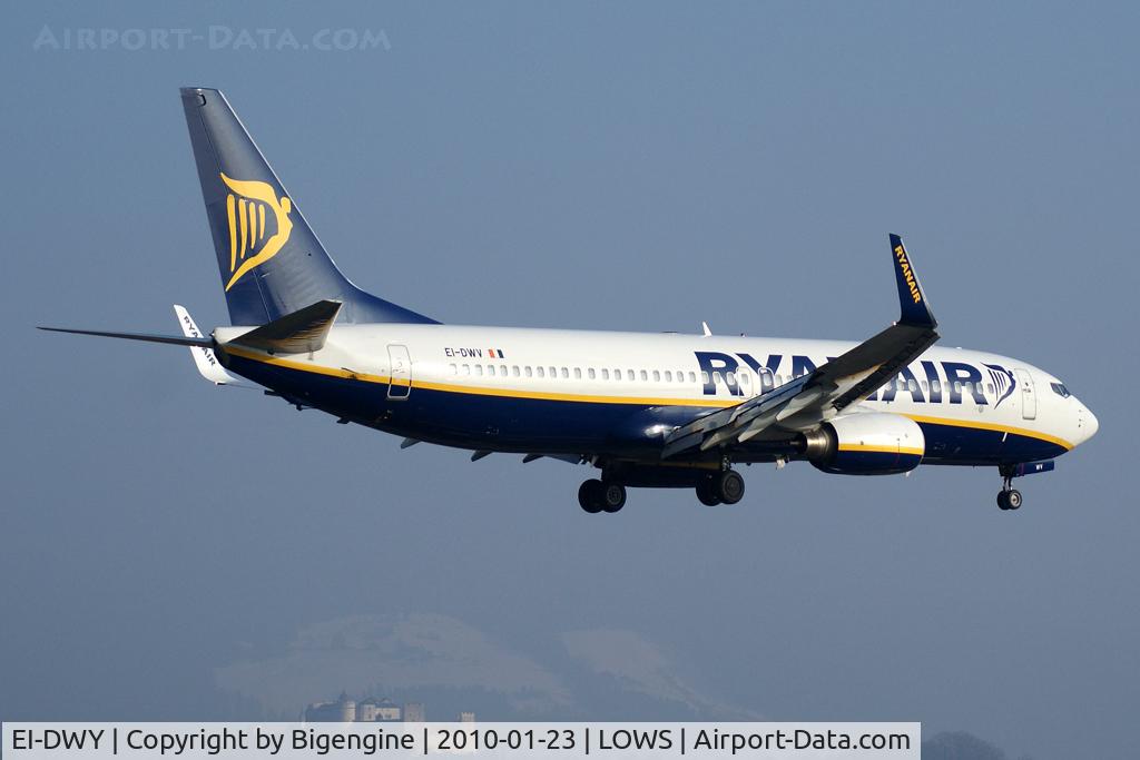 EI-DWY, 2008 Boeing 737-8AS C/N 33638, Ryanair