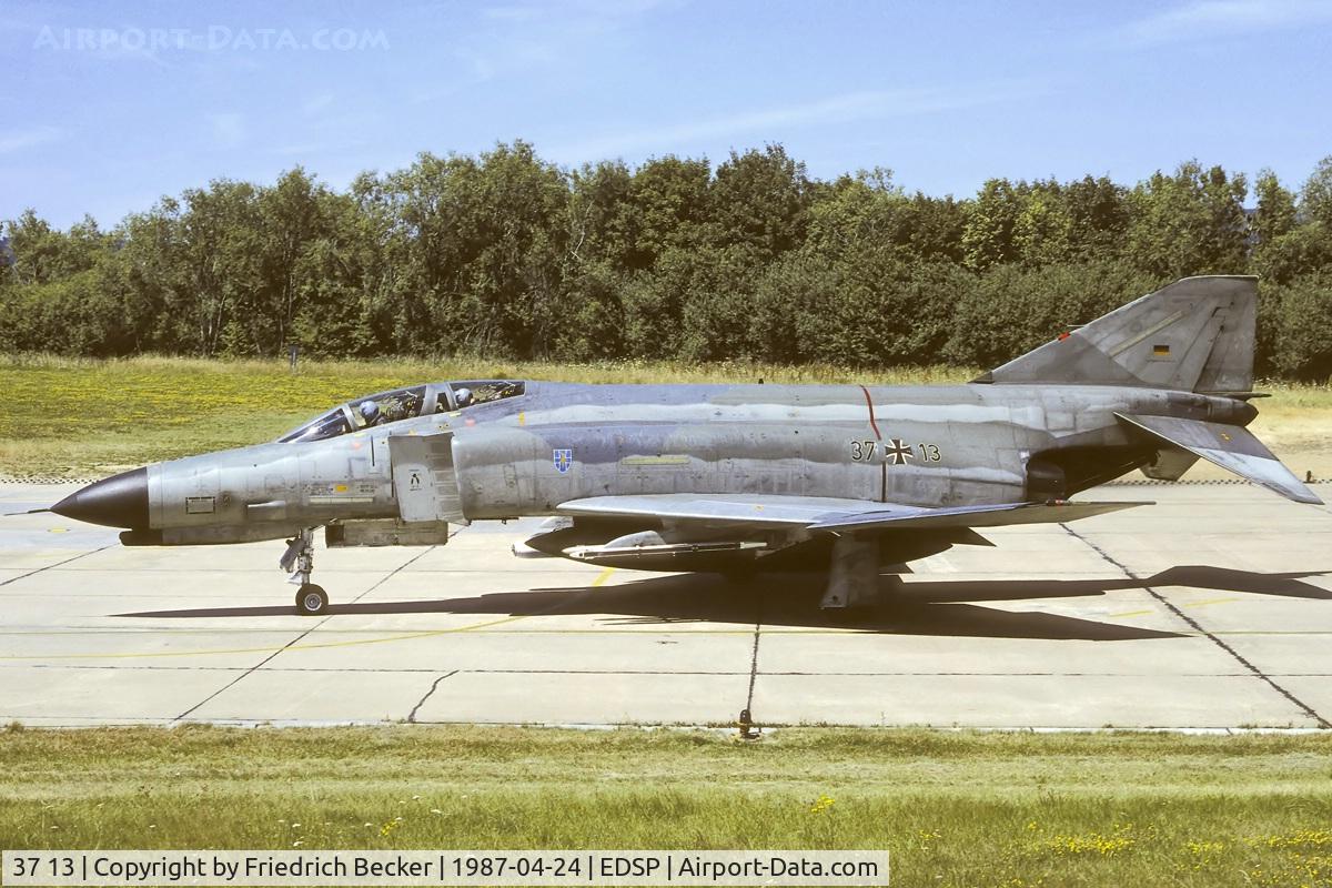 37 13, 1972 McDonnell Douglas F-4F Phantom II C/N 4379, taxying to the active