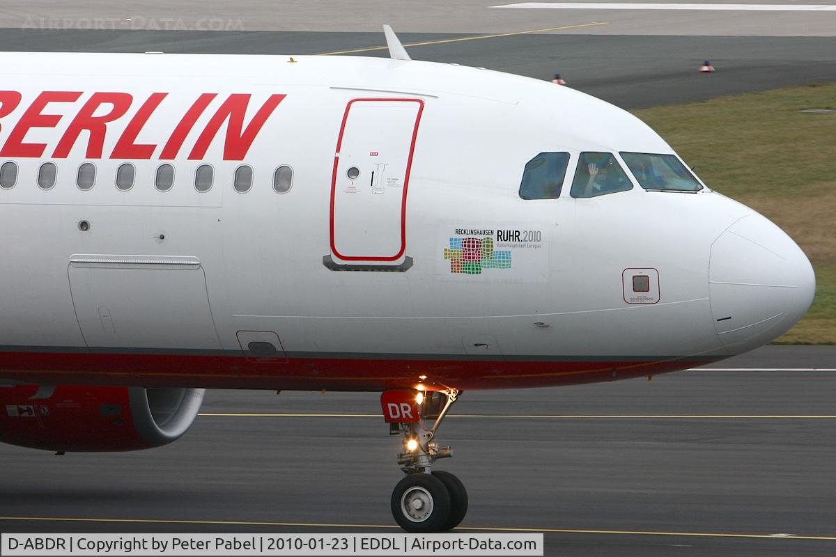 D-ABDR, 2007 Airbus A320-214 C/N 3242, DUS Trip