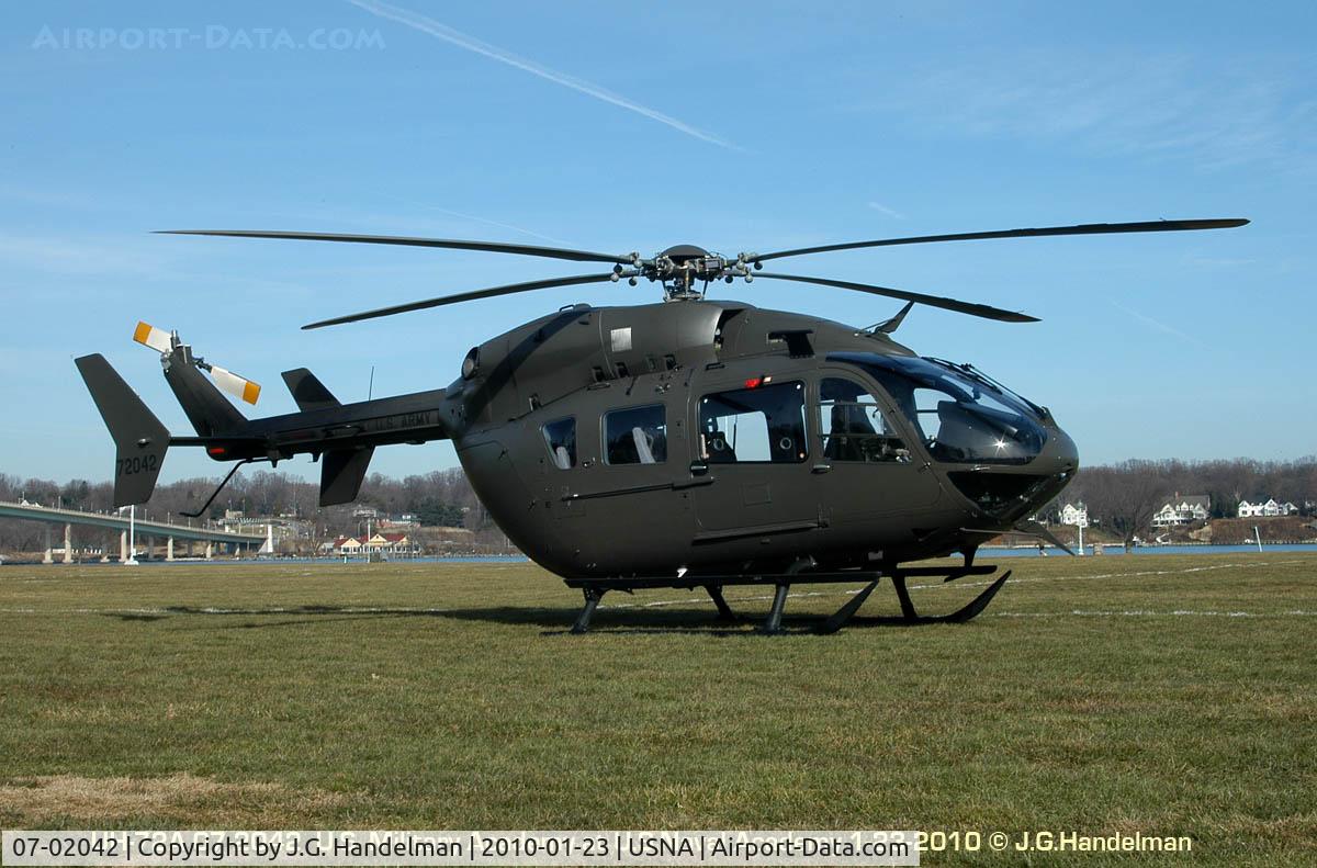 07-02042, Eurocopter UH-72A Lakota C/N 9190, USMA Lakota at USNA for basket ball games