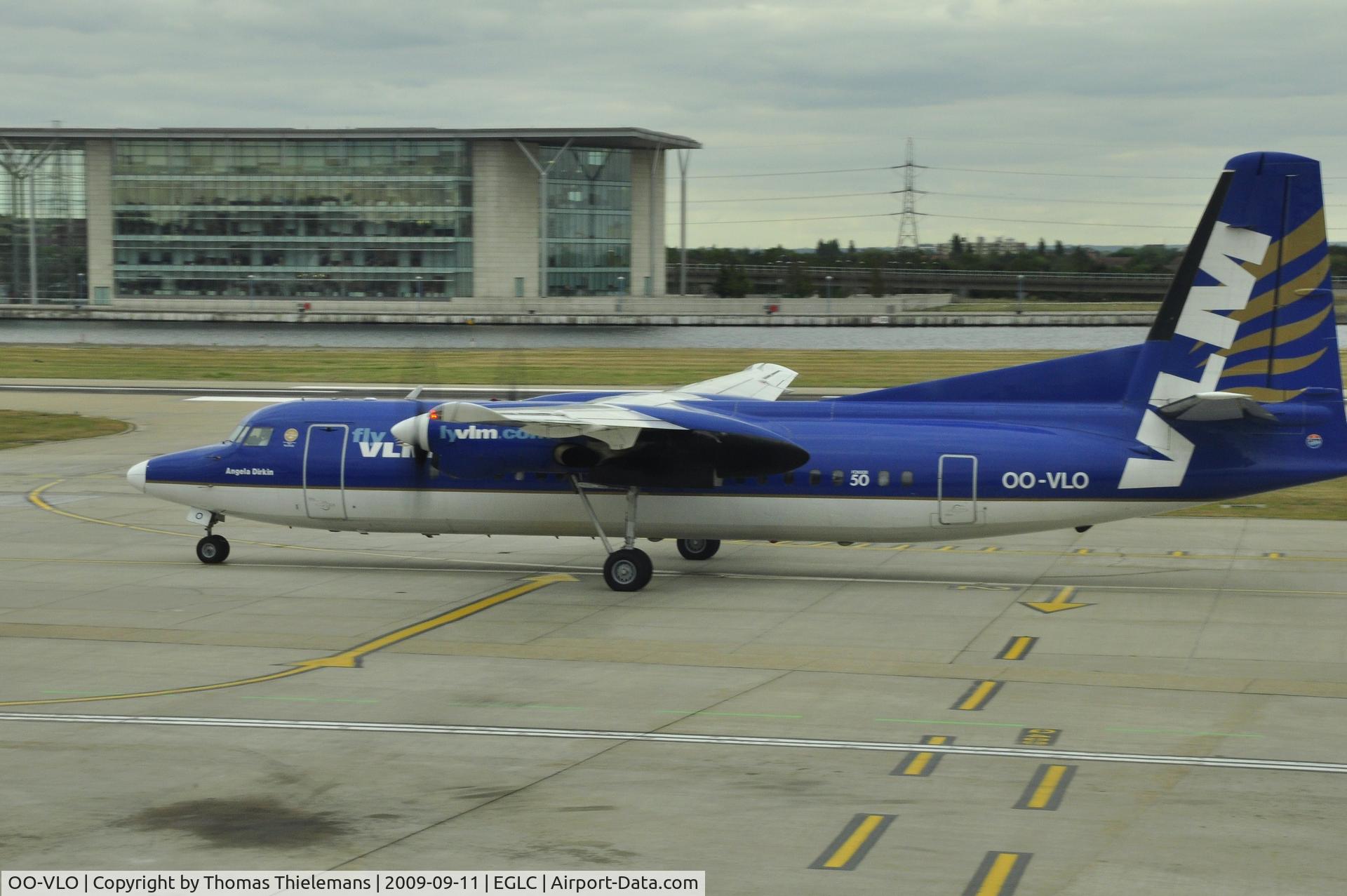 OO-VLO, 1988 Fokker 50 C/N 20127, /