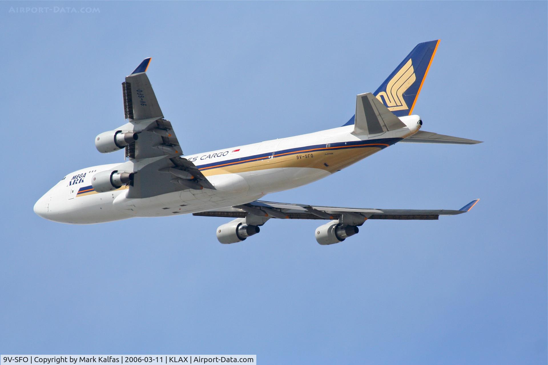 9V-SFO, 2004 Boeing 747-412F/SCD C/N 32900, Singapore Boeing 747-412F 