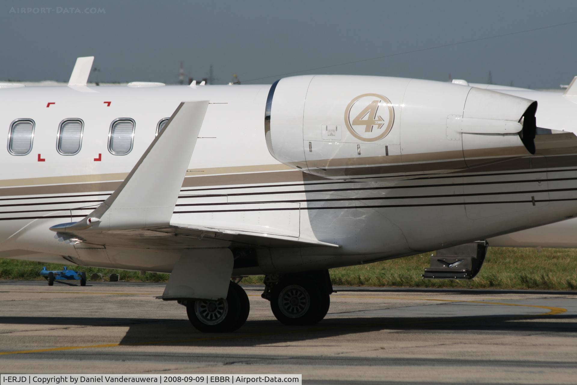 I-ERJD, 2000 Learjet 45 C/N 45-068, Parked on G.A. apron