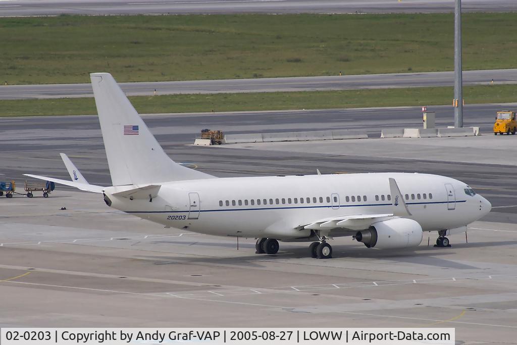 02-0203, 2002 Boeing C-40C Clipper (737-7BC BBJ) C/N 33434, US Air Force 737-700