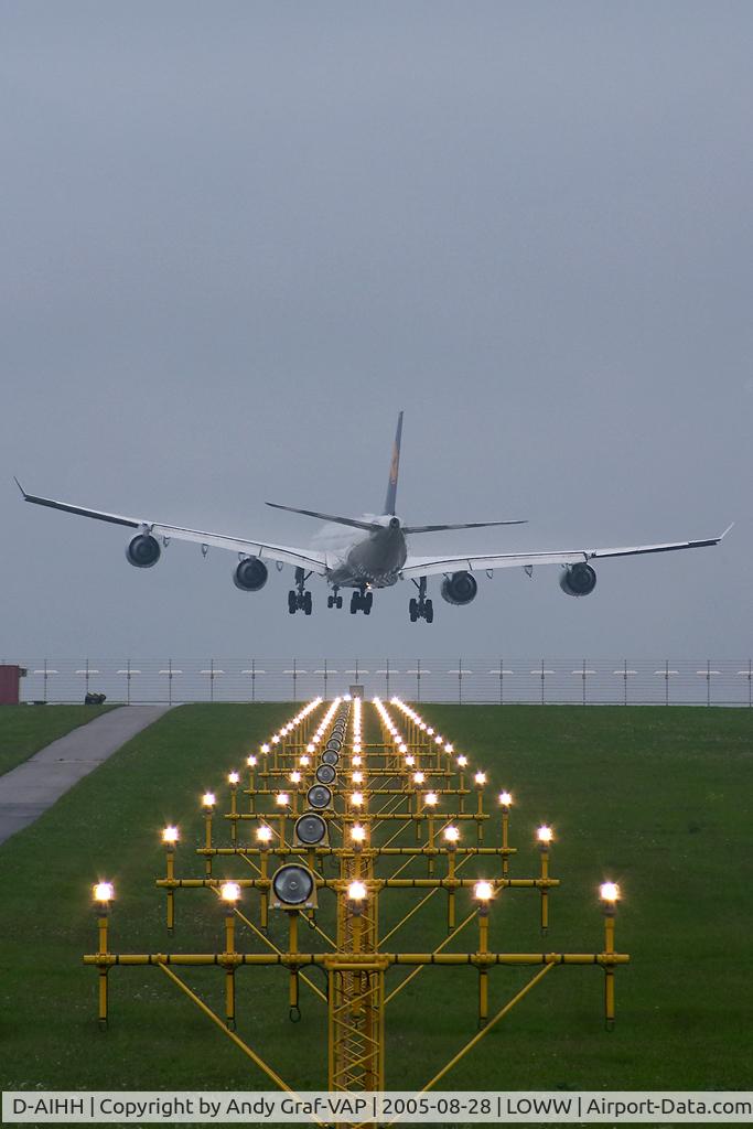 D-AIHH, 2004 Airbus A340-642 C/N 566, Lufthansa A340-600