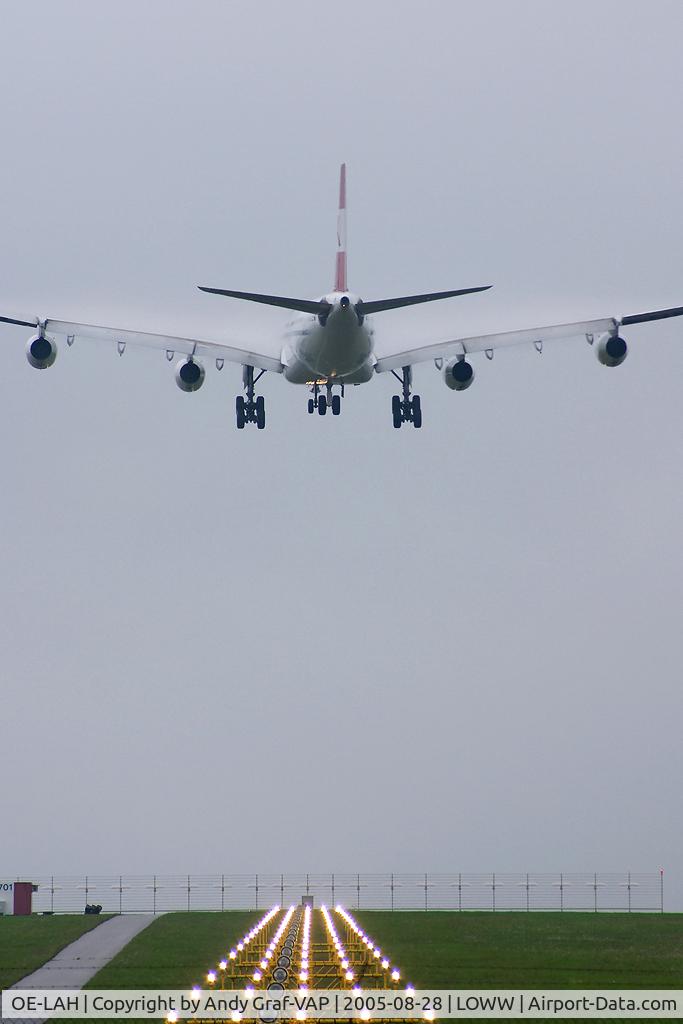 OE-LAH, 1995 Airbus A340-212 C/N 081, Austrian Airlines A340-200