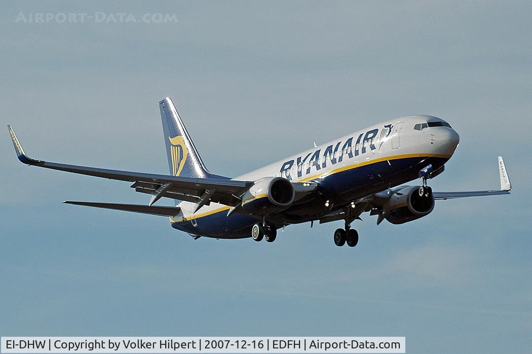 EI-DHW, 2005 Boeing 737-8AS(WL) C/N 33823, at Hahn