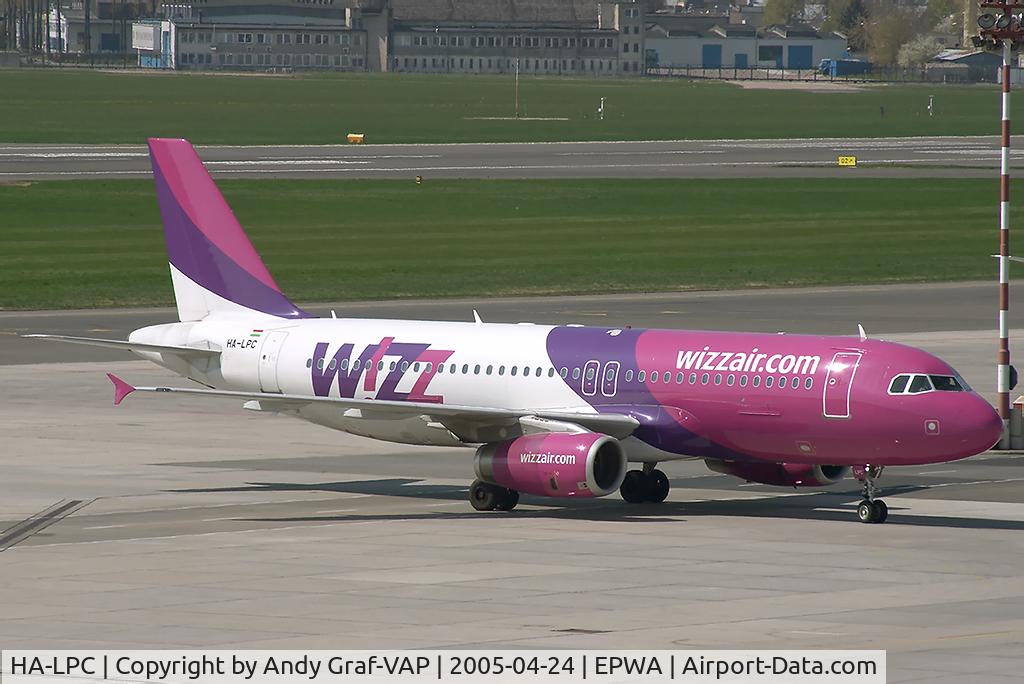 HA-LPC, 1998 Airbus A320-233 C/N 892, WIZZ A320