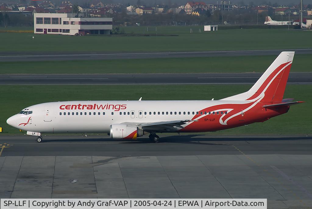 SP-LLF, 1997 Boeing 737-45D C/N 28752/2874, Centralwings 737-400