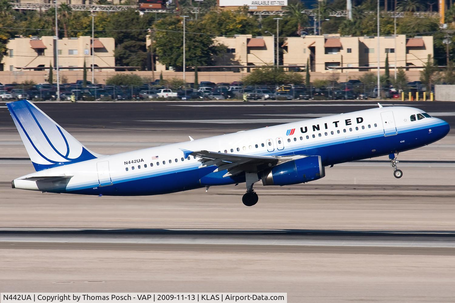 N442UA, 1998 Airbus A320-232 C/N 780, United Airlines