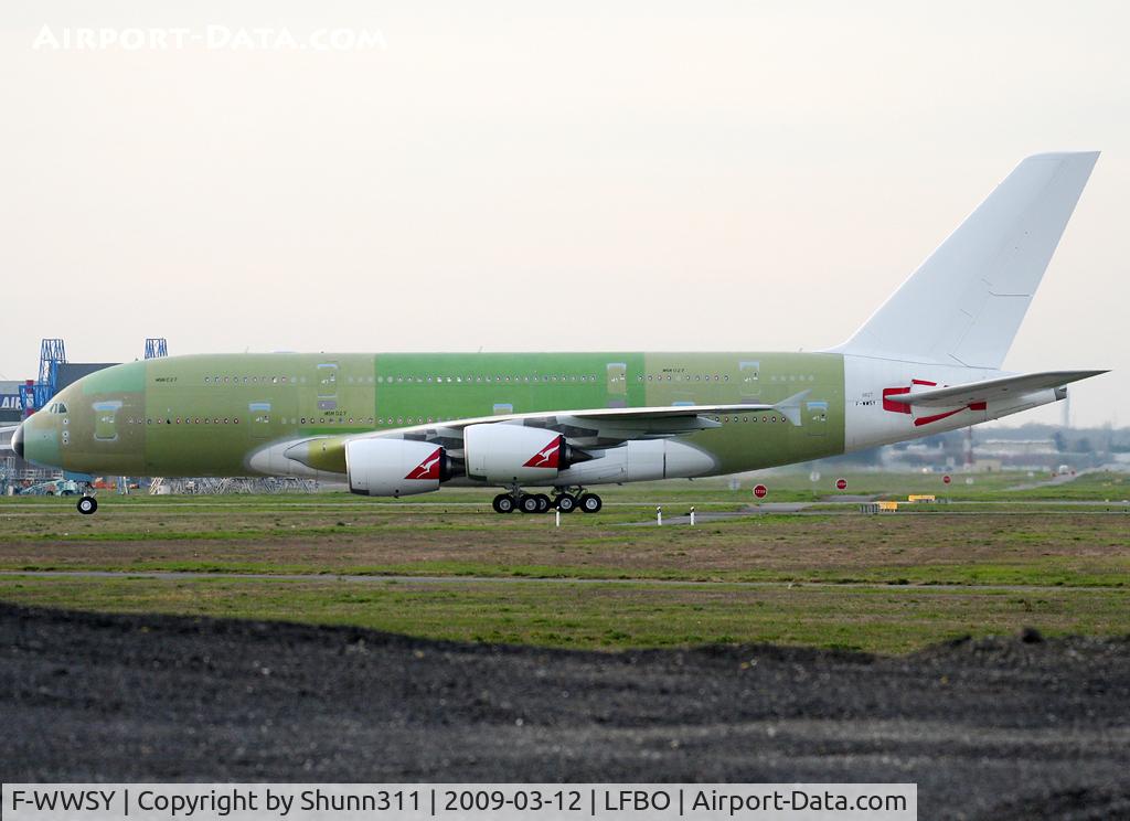 F-WWSY, 2009 Airbus A380-842 C/N 027, C/n 027 - For Qantas