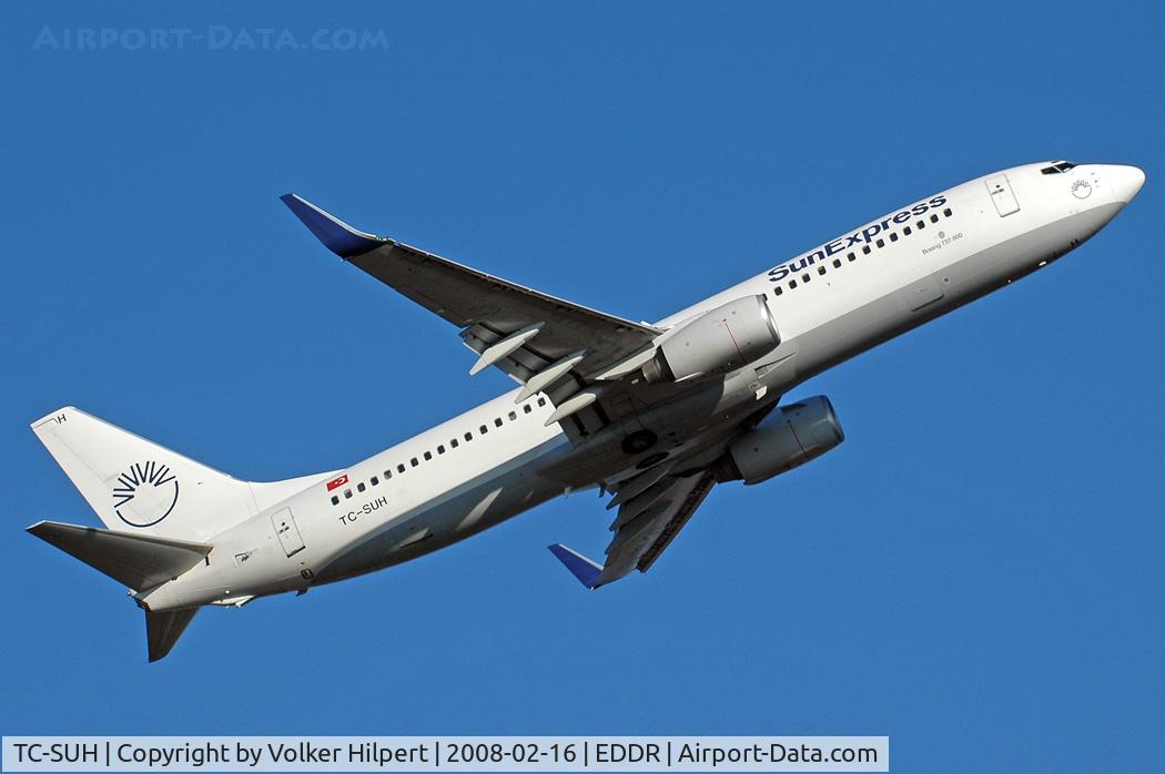 TC-SUH, 2002 Boeing 737-8CX C/N 32366, Sunexpress