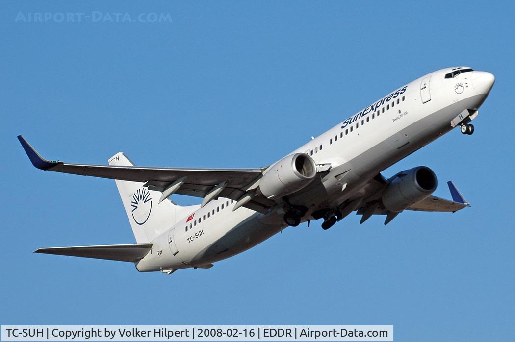 TC-SUH, 2002 Boeing 737-8CX C/N 32366, Sunexpress