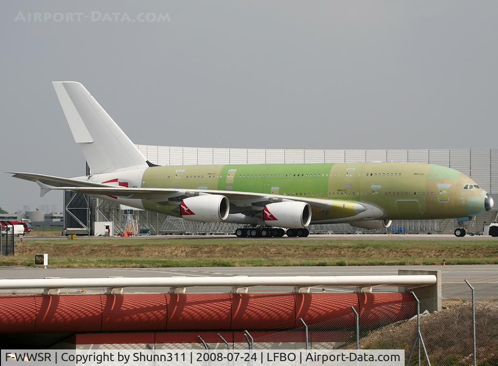 F-WWSR, 2008 Airbus A380-842 C/N 022, C/n 0022 - For Qantas