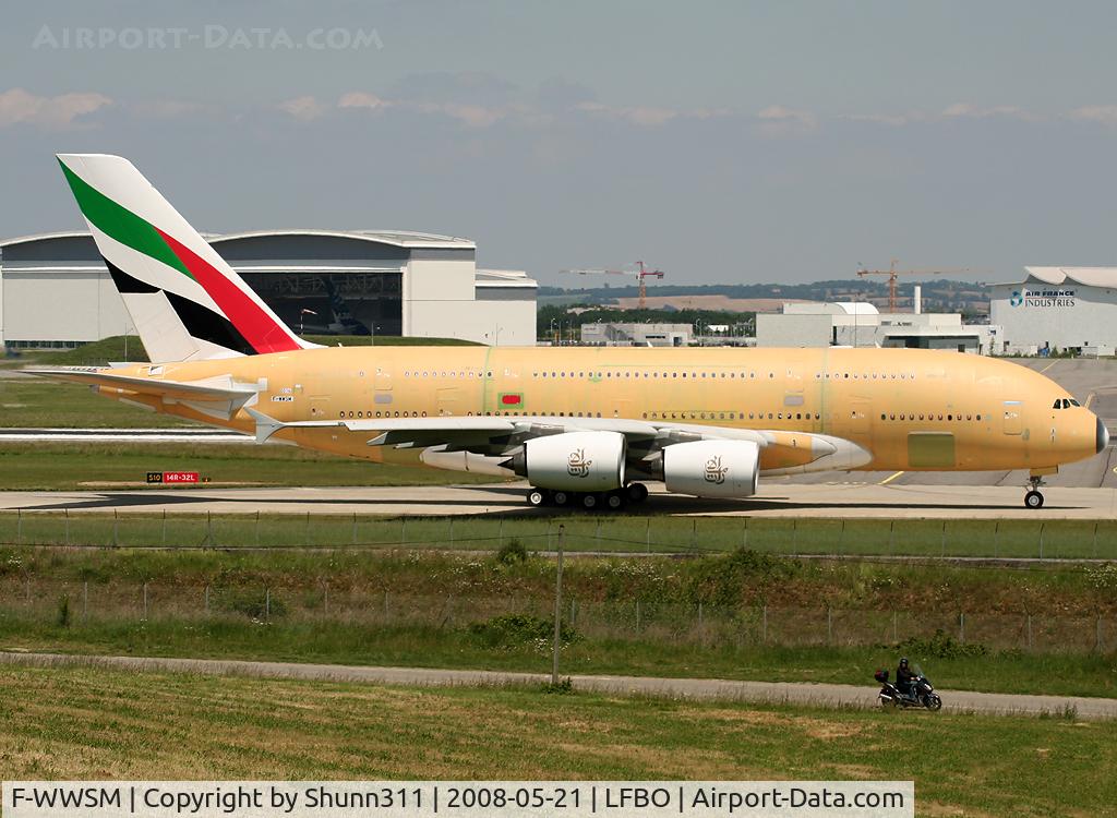 F-WWSM, 2008 Airbus A380-861 C/N 016, C/n 016 - For Emirates as A6-EDC