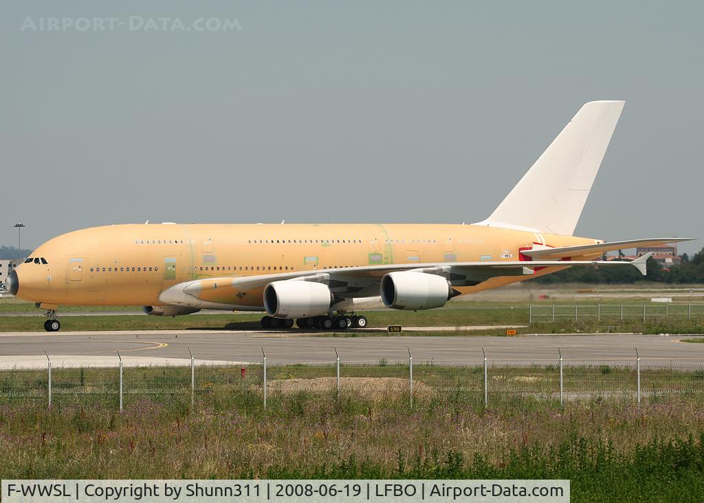F-WWSL, 2008 Airbus A380-842 C/N 015, C/n 015 - For Qantas