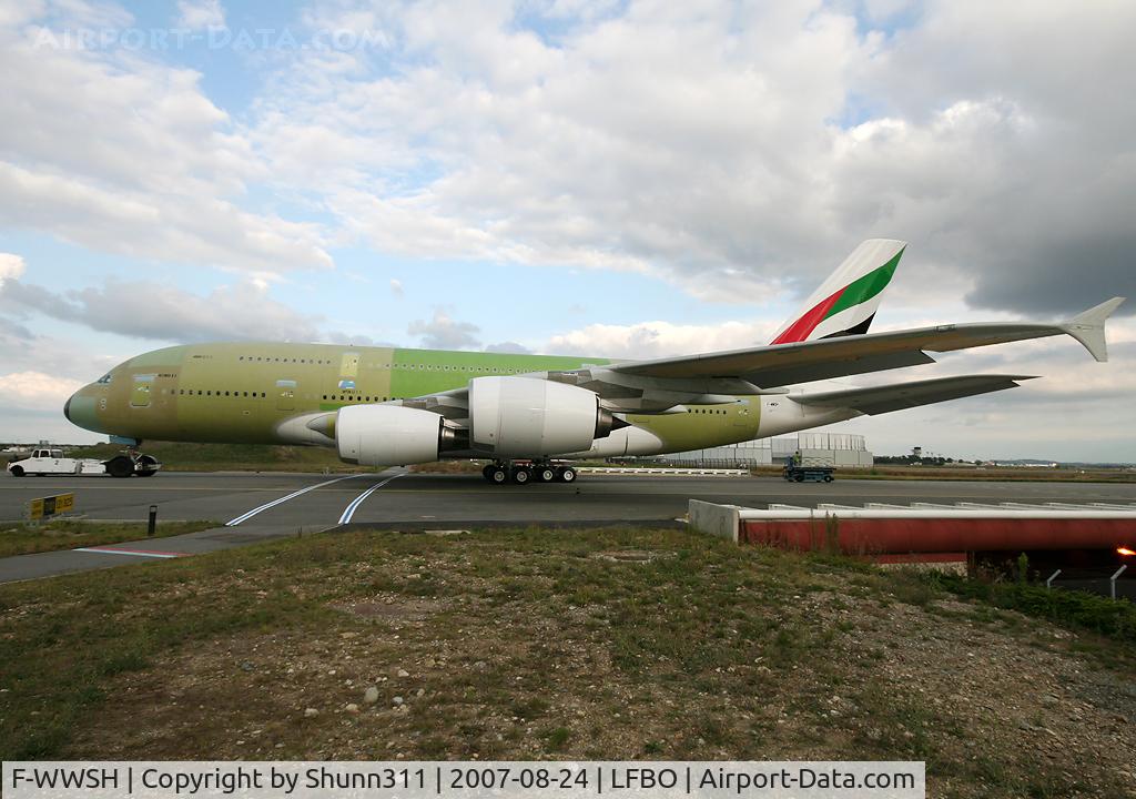 F-WWSH, 2007 Airbus A380-861 C/N 011, C/n 0011 - For Emirates as A6-EDA