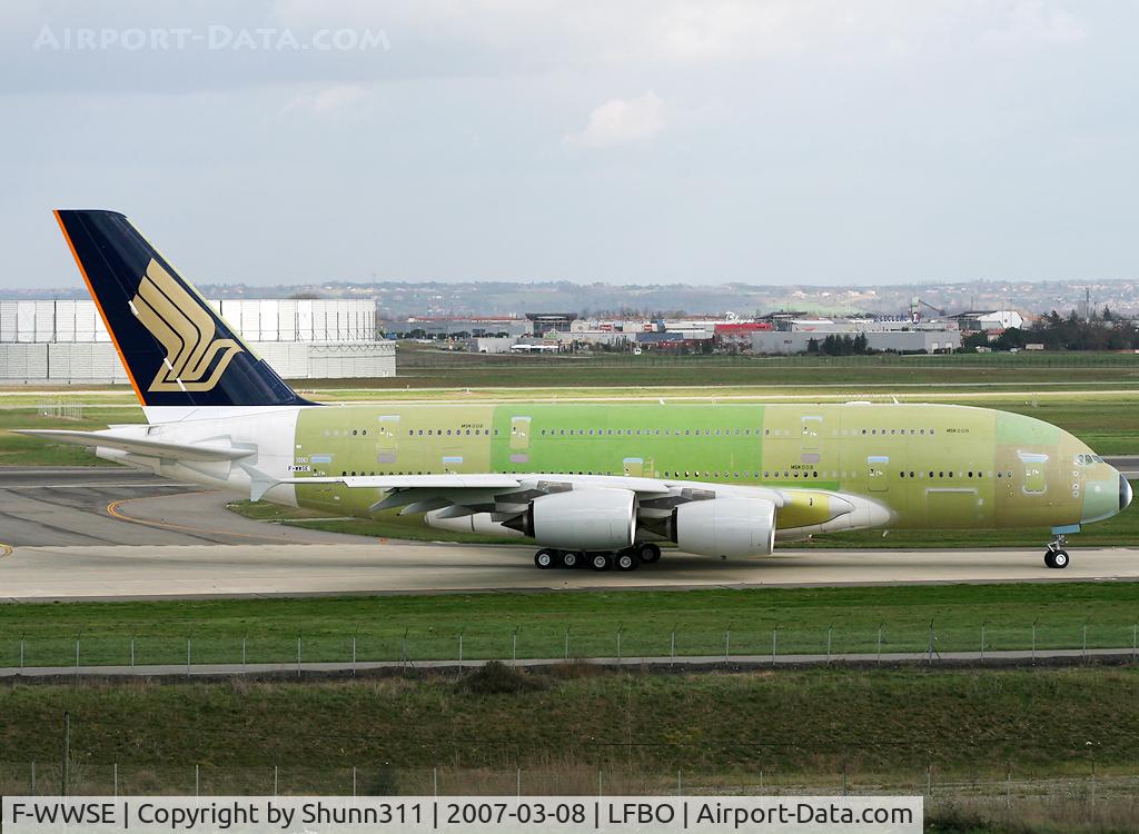 F-WWSE, 2008 Airbus A380-841 C/N 008, C/n 008 - For Singapore Airlines