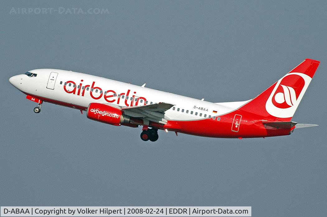D-ABAA, 2000 Boeing 737-76Q C/N 30271, Air Berlin