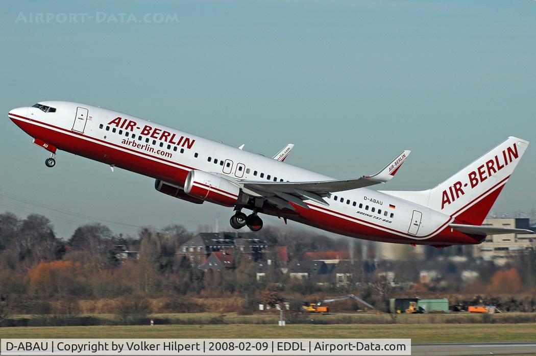 D-ABAU, 1999 Boeing 737-86J C/N 29121, Air Berlin