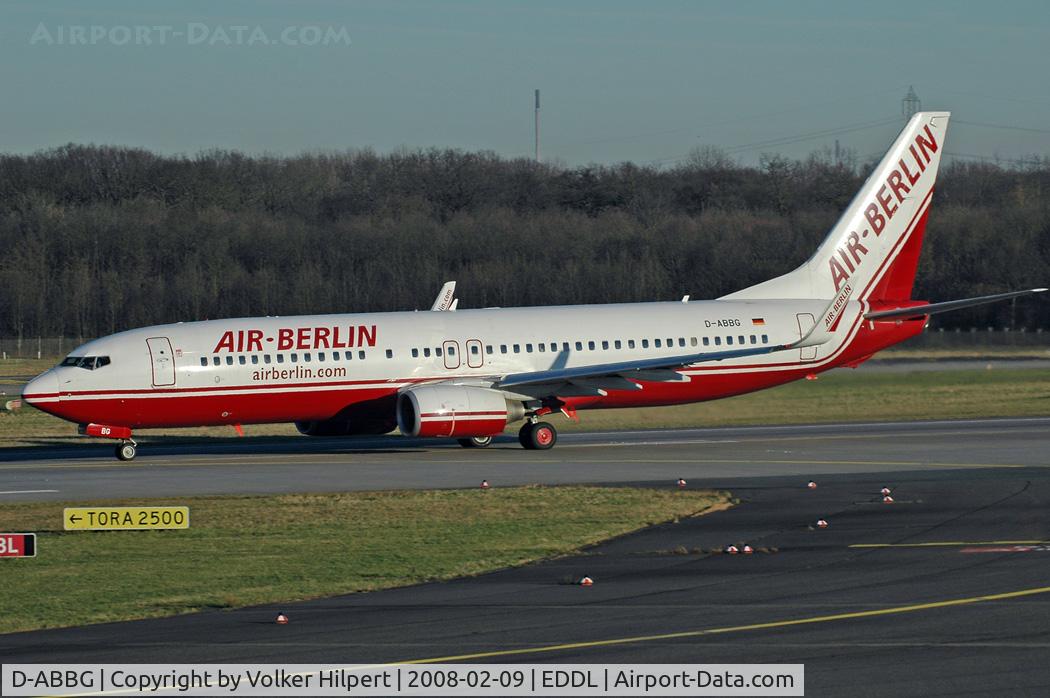 D-ABBG, 2002 Boeing 737-86J C/N 32918, Air Berlin