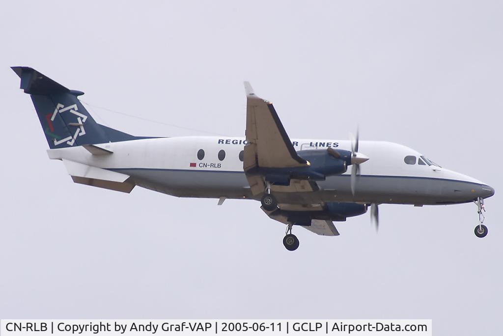 CN-RLB, 1996 Beech 1900D C/N UE-263, Regional Airlines B1900