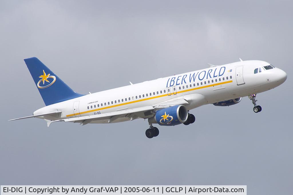 EI-DIG, 2001 Airbus A320-214 C/N 1597, Iberworld A320