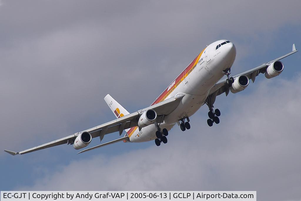 EC-GJT, 1996 Airbus A340-313 C/N 145, Iberia A340-300