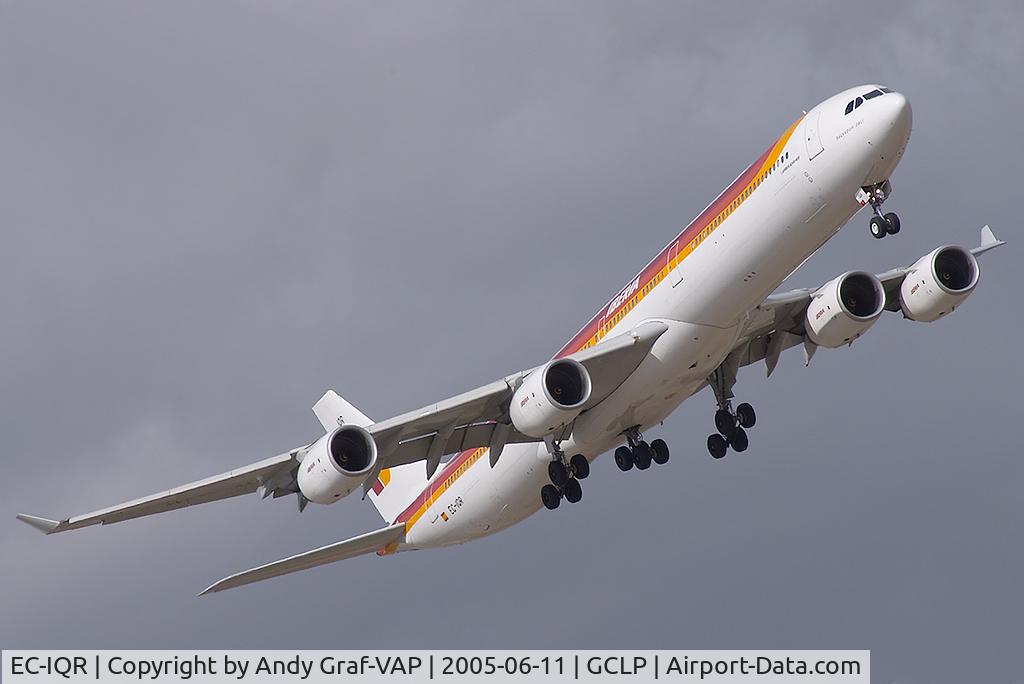 EC-IQR, 2002 Airbus A340-642 C/N 460, Iberia A340-600