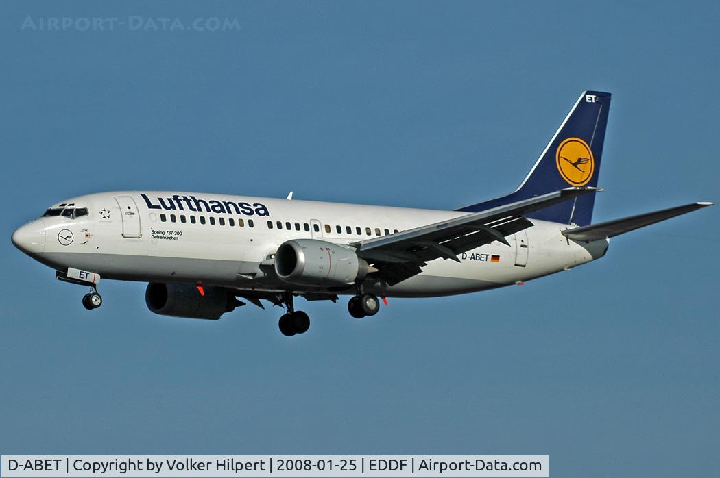 D-ABET, 1994 Boeing 737-330 C/N 27903, Lufthansa