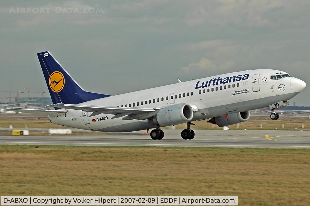 D-ABXO, 1987 Boeing 737-330 C/N 23873, Lufthansa